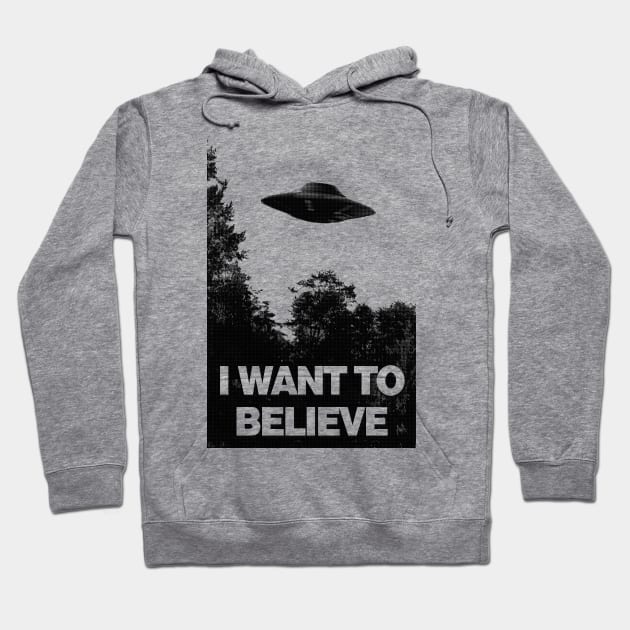 I Want to Believe Hoodie by Meta Cortex